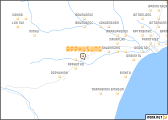 map of Ấp Phú Sung