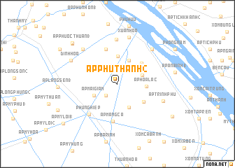 map of Ấp Phú Thạnh (2)