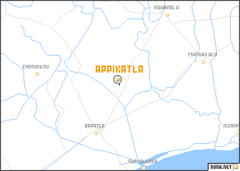 map of Appikatla