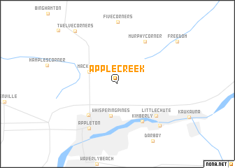 map of Apple Creek