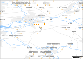 map of Appleton