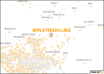 map of Apple Tree Village