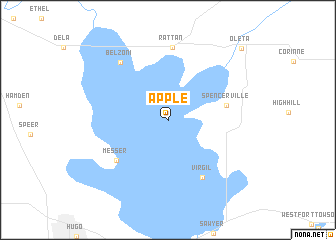 map of Apple