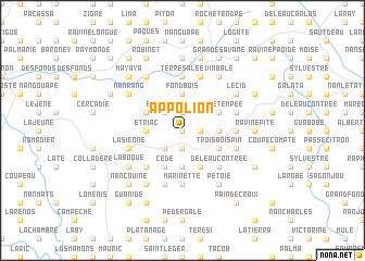 map of Appolion