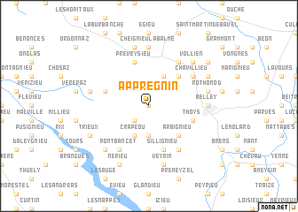 map of Appregnin