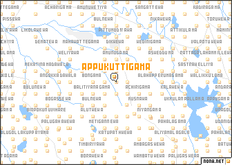 map of Appukuttigama