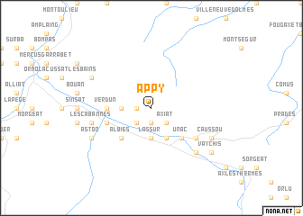 map of Appy