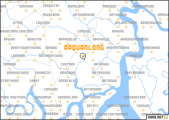 map of Ấp Quản Long