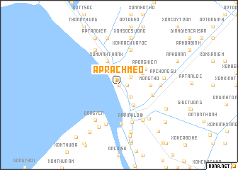 map of Ấp Rạch Mẹo