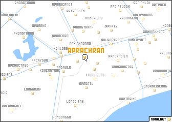 map of Ấp Rạch Rắn