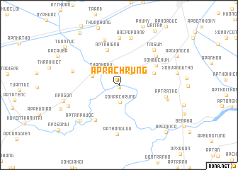 map of Ấp Rạch Rừng
