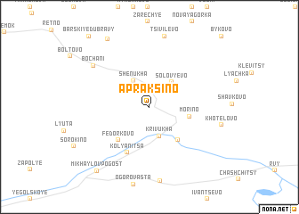 map of Apraksino