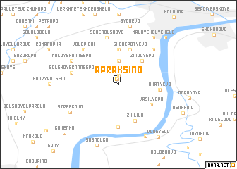 map of Apraksino