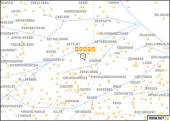 map of Apran