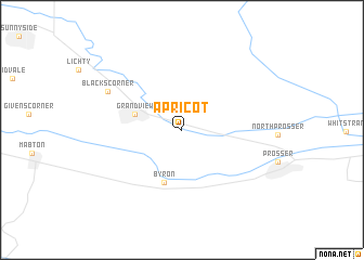 map of Apricot