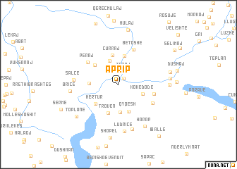 map of Aprip