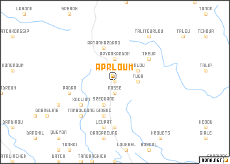 map of Ấp R\