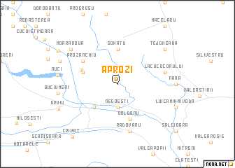 map of Aprozi