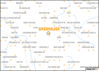 map of Apsamajor