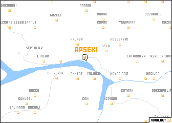 map of Apseki