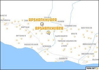 map of Apshankhvara