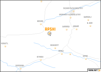 map of Apshi