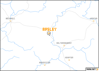 map of Apsley