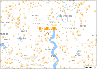 map of Apsu-dong