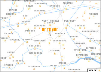 map of Ấp Tà Bâm
