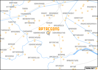 map of Ấp Tắc Gòng