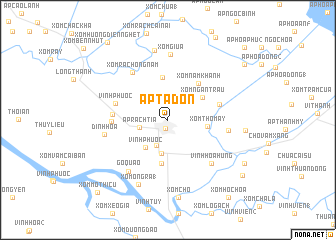 map of Ấp Tà Ðôn