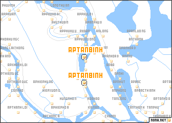 map of Ấp Tân Bình