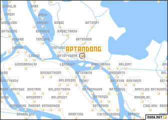 map of Ấp Tân Ðông