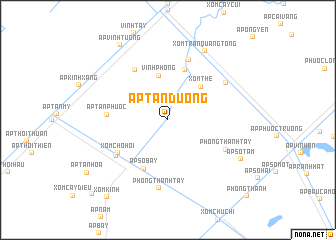 map of Ấp Tân Dương