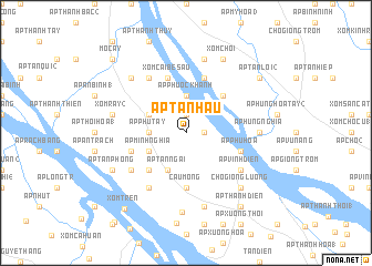 map of Ấp Tân Hậu