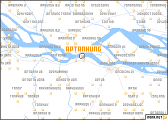 map of Ấp Tân Hưng