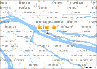 map of Ấp Tân Hưng