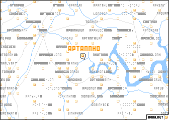 map of Ấp Tân Nho