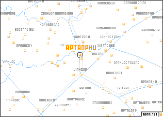 map of Ấp Tân Phú