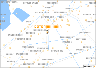 map of Ấp Tân Qứi Kinh (1)