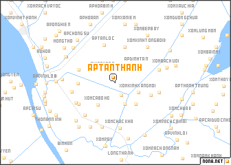 map of Ấp Tân Thành