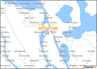 map of Ấp Tân Thới