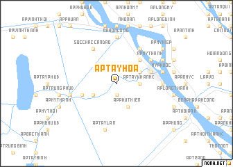 map of Ấp Tây Hòa