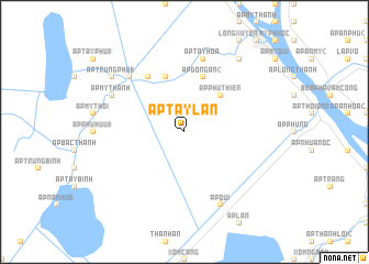 map of Ấp Tây Lân