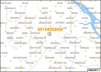 map of Ấp Thăng Bình