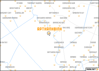 map of Ấp Thanh Bình