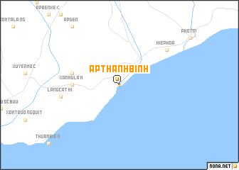map of Ấp Thanh Bình