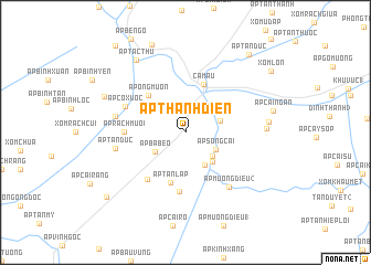 map of Ấp Thạnh Ðiền