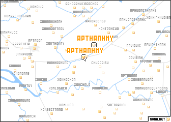 map of Ấp Thanh Mỹ