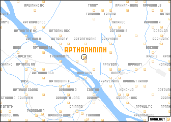 map of Ấp Thành Ninh